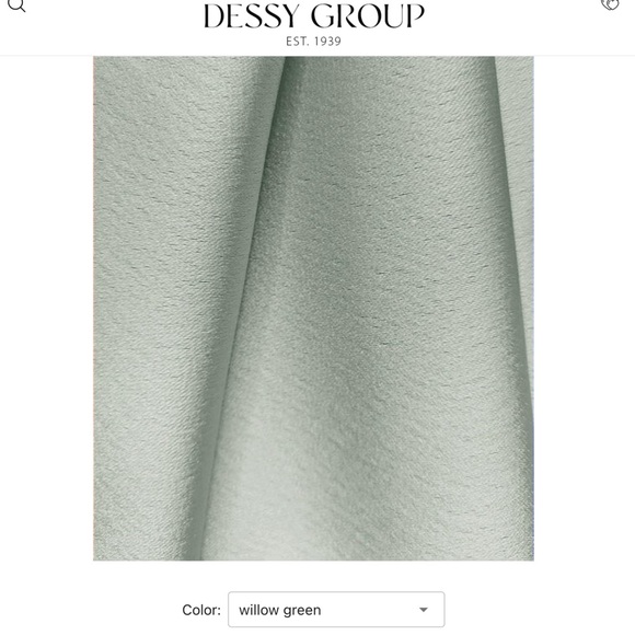 ALFRED SUNG Off Shoulder Bow Satin Corset Fit/Flare Skirt Willow GreenMaxi Dress - Picture 3 of 13